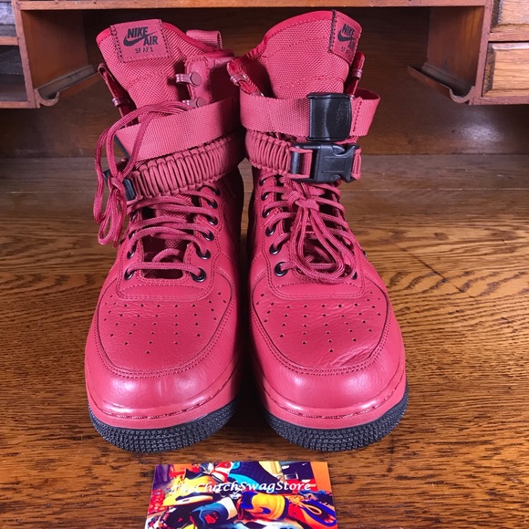 WMNS Nike SF AF1 High Top Pink/Black Size 10 - Picture 3 of 5